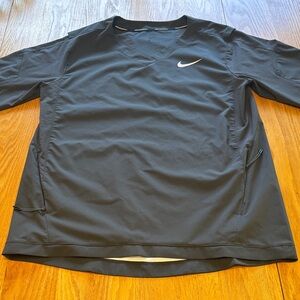 Nike Men's Black Windbreaker Jacket